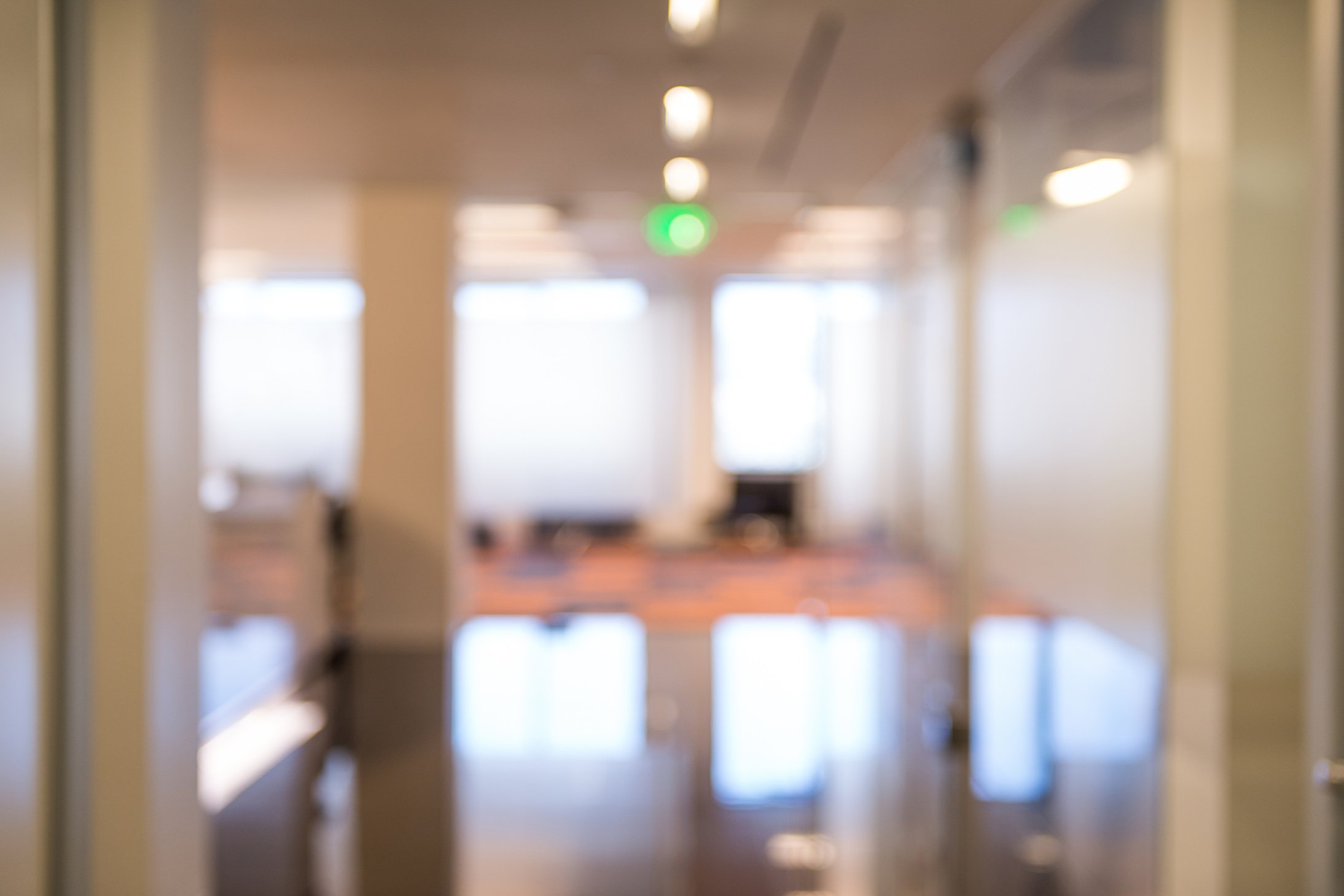 Defocused Corporate Office Background